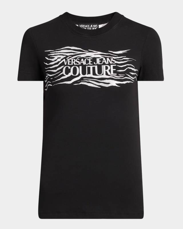 Short-Sleeve Zebra Logo T-Shirt
